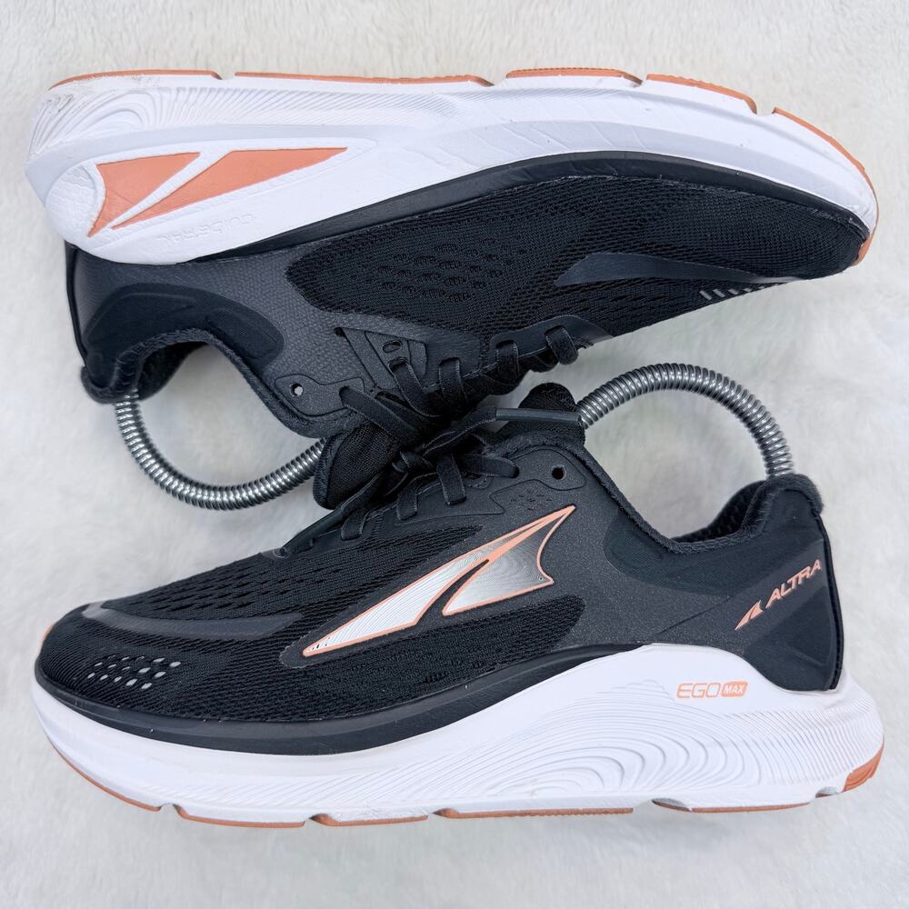 Altra Paradigm Womens Running Shoes Black EGO MAX Size 6.5 Cushioned Sneakers - Picture 6 of 10